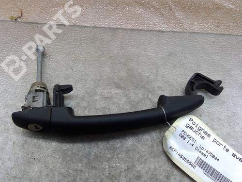 Used Front left exterior door handle Front left exterior door handle PEUGEOT 208 I (CA_, CC_) 1.4 HDi (68 hp) 10580240 10580240