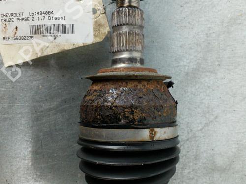 Right front driveshaft CHEVROLET CRUZE (J300)  | BP25078033M39 