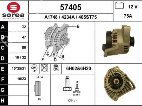 Alternator FIAT PANDA (312_, 319_) 1.2 (312PXA1A) | BP25105050M7 