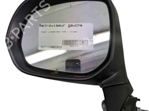 Left mirror PEUGEOT 3008 I MPV (0U_) 1.6 HDi | BP30181280C26 