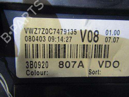 instrument-cluster-vw-passat-b55-3b3-2000-2001-2002-2003-2004-2005-25106624 main image