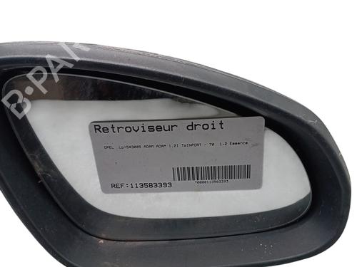 Right mirror OPEL ADAM (M13) 1.2 | BP29926946C27