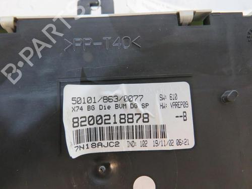 Instrument cluster RENAULT LAGUNA II (BG0/1_) 1.9 dCi (BG08, BG0G) | BP25094934C47 