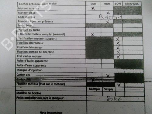Engine CHEVROLET MATIZ (M200, M250)  | BP25068279M1  - Image 6