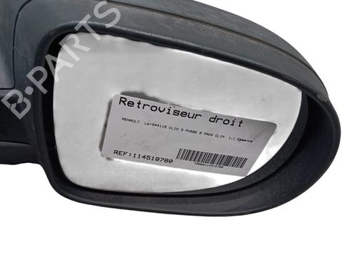 Right mirror RENAULT CLIO III (BR0/1, CR0/1) 1.2 16V (BR02, BR0J, BR11, CR02, CR0J, CR11) | BP29940348C27