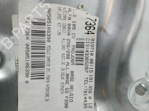 front-right-window-mechanism-alfa-romeo-giulietta-940_-2010-2011-2012-2013-2014-2015-2016-2017-2018-2019-2020-25062669 main image