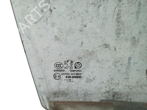 Front right door window PEUGEOT 206+ (2L_, 2M_) 1.1 | BP29335615C19 