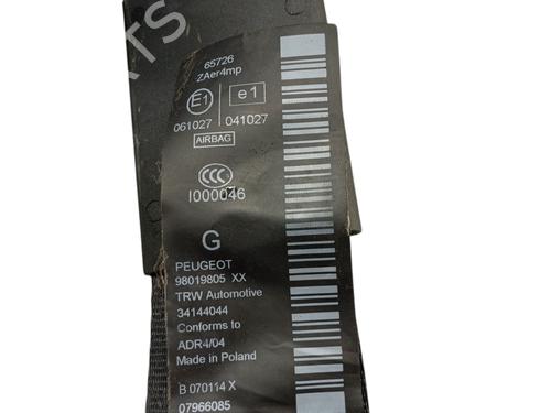 Sicherheitsgurt vorne links für PEUGEOT 3008 I MPV (0U_) 1.6 HDi (114 hp) 31340560