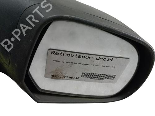 Right mirror DACIA DOKKER Box Body/MPV 1.2 TCe 115 (FEM0) | BP30566191C27 