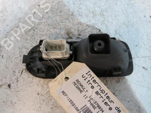 Used Left rear window switch Left rear window switch RENAULT MEGANE II (BM0/1_, CM0/1_) [2001-2012] 25092748 25092748