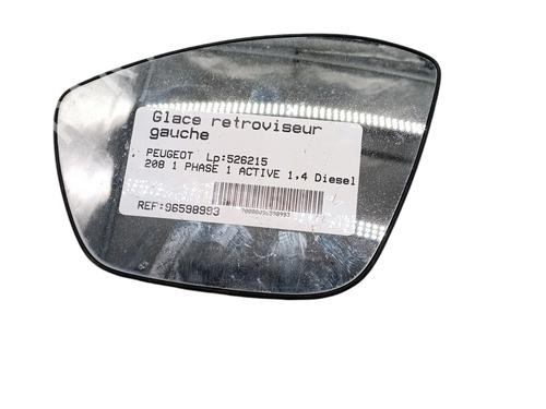 Used Left mirror glass PEUGEOT 208 I (CA_, CC_) 1.4 HDi (68 hp) 25059308