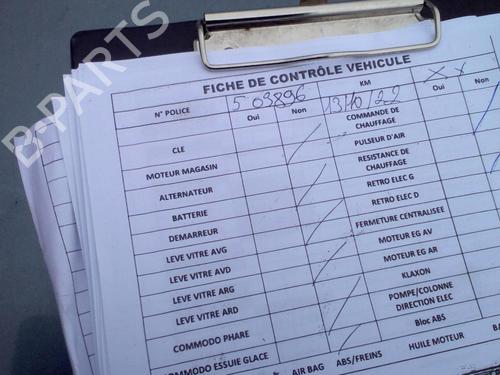 Left sun visor PEUGEOT 407 (6D_) 2.0 HDi 135 (6DRHRH, 6DRHRE, 6DRHRG, 6DRHRJ) | BP25062288I1  - Image 5