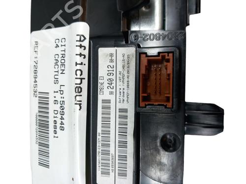Used Instrument cluster Instrument cluster CITROËN C4 CACTUS 1.6 BlueHDi 100 (99 hp) 25076204 25076204