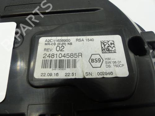 Instrument cluster RENAULT TALISMAN (LP_) 1.6 TCe 150 | BP25091014C47 