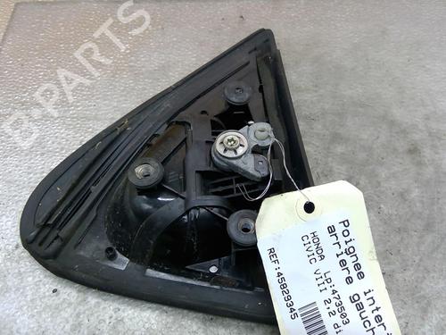 Used Rear left interior door handle HONDA CIVIC VIII Hatchback (FN, FK) 2.2 CTDi (FK3) (140 hp) 25110921