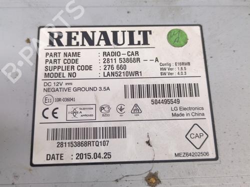 Used Display monitor Display monitor RENAULT CLIO IV (BH_) 1.5 dCi 75 (75 hp) 31669806 31669806