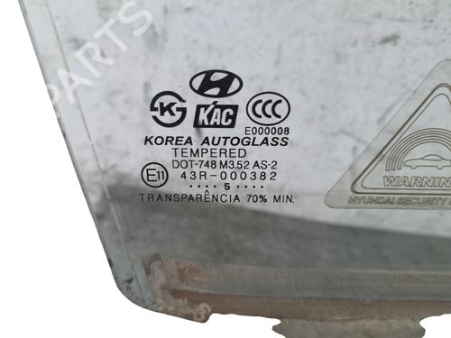 Used Front right door window HYUNDAI TUCSON (JM) 2.0 CRDi All-wheel Drive (113 hp) 29222141