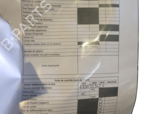 Gearbox RENAULT TWINGO II (CN0_) 1.2 16V (CN04, CN0B) | BP32520707M3  - Image 7