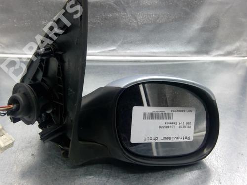 Used Right mirror Right mirror PEUGEOT 206 Hatchback (2A/C) 1.4 i (75 hp) 10575114 10575114
