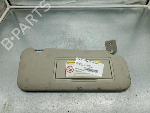 Used Right sun visor Right sun visor PEUGEOT 207 (WA_, WC_) 1.6 HDi (109 hp) 25104699 25104699