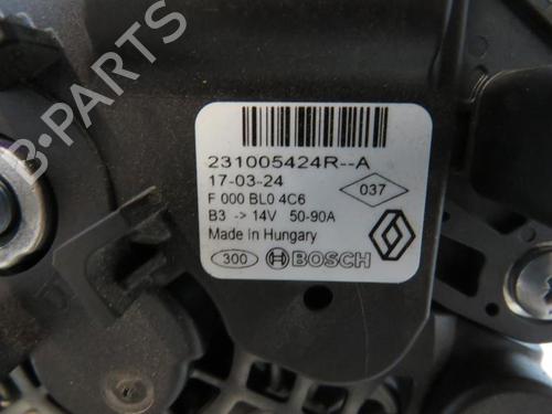Alternator RENAULT TWINGO III (BCM_, BCA_) 1.0 SCe 70 (BCMB) | BP25114298M7 