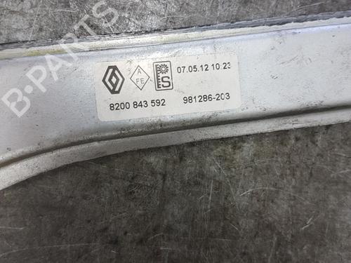 Front left window mechanism RENAULT CLIO III Grandtour (KR0/1_) 1.5 dCi | BP28124658C22 
