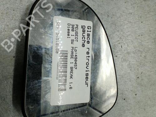 Used Left mirror glass PEUGEOT 308 SW I (4E_, 4H_) 1.6 HDi (109 hp) 25104849