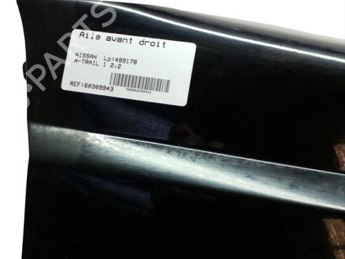 Right front fenders NISSAN X-TRAIL I (T30) 2.2 Di 4x4 | BP25088698C42 