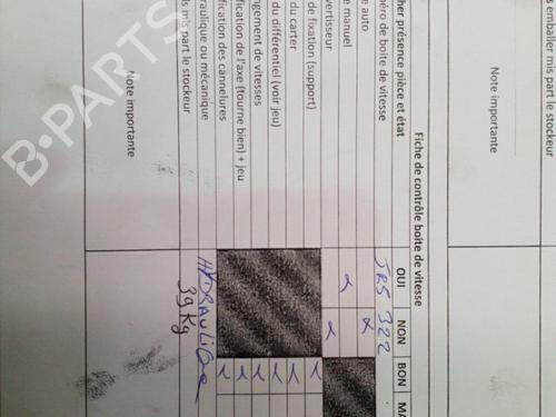Gearbox RENAULT MODUS / GRAND MODUS (F/JP0_) 1.5 dCi (FP0F, JP0F) | BP25089307M3 - Image 7