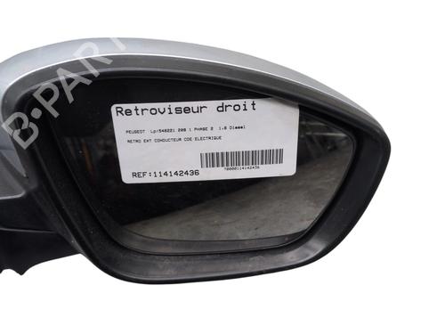 Right mirror PEUGEOT 208 I (CA_, CC_) 1.6 HDi / BlueHDi 75 | BP29927020C27