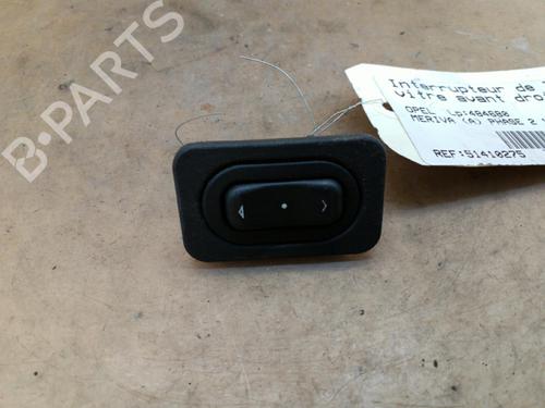 Used Right front window switch OPEL MERIVA A MPV (X03) 1.7 CDTI (E75) (100 hp) 25105265