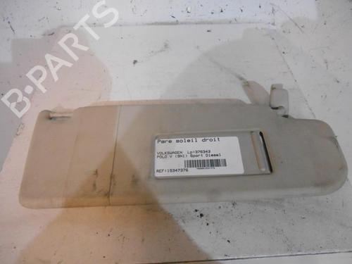 Used Right sun visor VW POLO (9N_, 9A_) 1.4 TDI (75 hp) 25263152