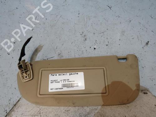 Used Left sun visor PEUGEOT 607 (9D, 9U) 2.2 16V (158 hp) 25081245