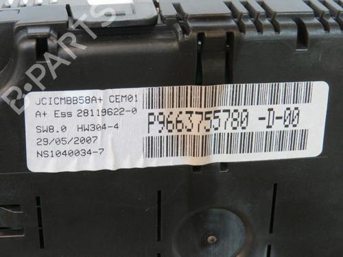Instrument cluster CITROËN C4 Grand Picasso I (UA_) 1.8 i 16V | BP25112841C47 