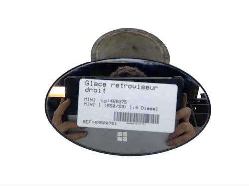 Used Right mirror glass Right mirror glass MINI MINI (R50, R53) One D (75 hp) 25082388 25082388