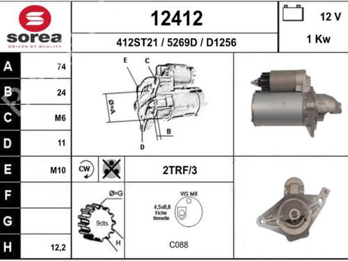 Starter TOYOTA YARIS (_P13_) 1.3 (NSP130_, NSP130) | BP25077115M8 