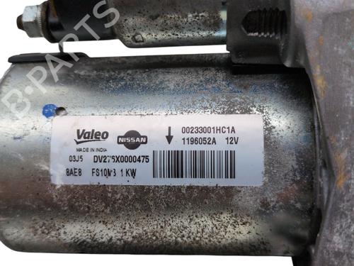 Used Starter NISSAN MICRA IV (K13K, K13KK) 1.2 (80 hp) 29004688
