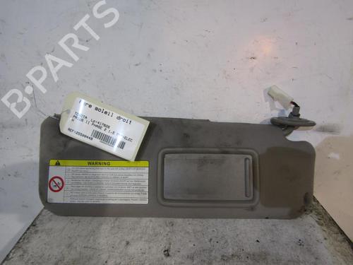 Used Right sun visor Right sun visor TOYOTA PRIUS Liftback (_W2_) [2003-2010] 25106225 25106225