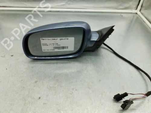 Used Left mirror SKODA SUPERB I (3U4) 1.9 TDI (130 hp) 25089291