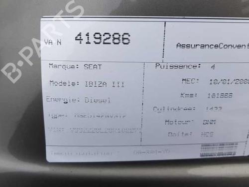 Gear lever SEAT IBIZA III (6L1) 1.4 TDI | BP25105773M90 