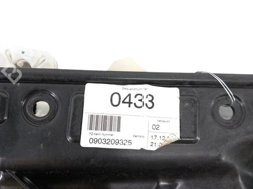Rear right window mechanism VW GOLF VI (5K1)  | BP25087500C25 