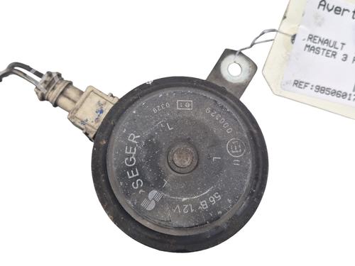 Used Horn Horn RENAULT MASTER III Van (FV) 2.3 dCi 125 FWD (FV0C, FV0D, FV0G, FV0H, FV0J, FV0K,... (125 hp) 25072383 25072383