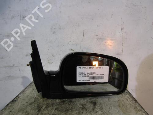 Right mirror HYUNDAI SANTA FÉ I (SM) 2.7 V6 4x4 8762026400