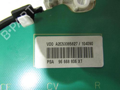 Instrument cluster CITROËN C3 II (SC_) 1.4 HDi 70 (SC8HZC, SC8HR0, SC8HP4) | BP25113096C47 - Image 4