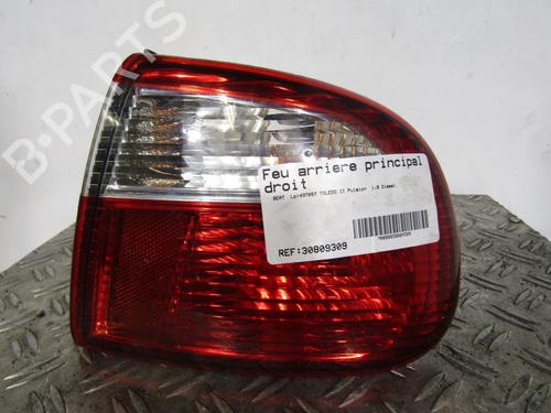 Used Right taillight SEAT TOLEDO II (1M2) 1.9 TDI (110 hp) 25113257