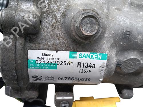 Used AC compressor AC compressor PEUGEOT 208 I (CA_, CC_) 1.6 HDi (92 hp) 30412788 30412788