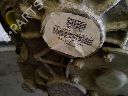 Gearbox MERCEDES-BENZ A-CLASS (W169) A 180 CDI (169.007, 169.307) | BP25079761M3 