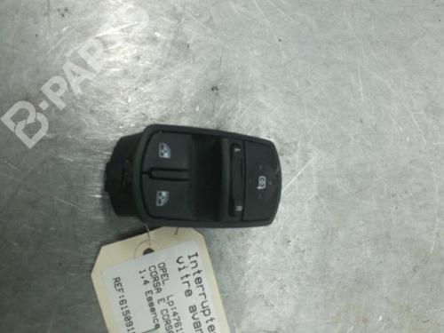 Used Left front window switch Left front window switch OPEL CORSA E (X15) 1.4 (08, 68) (90 hp) 10614514 10614514