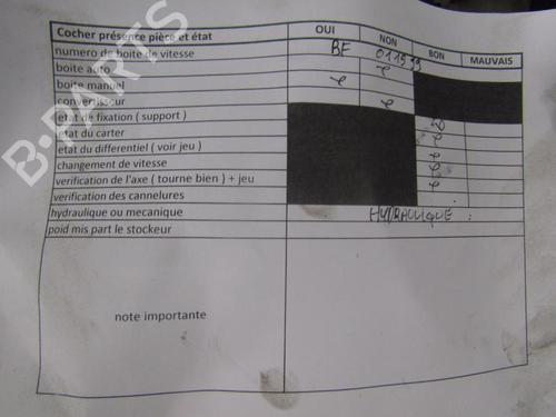 Gearbox CHEVROLET LACETTI (J200) 2.0 D | BP25063732M3 