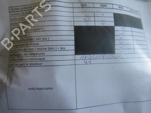 Gearbox HYUNDAI MATRIX (FC) 1.5 CRDi | BP25080132M3 